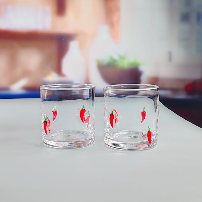 Τριχρωματικό κλίμακα παγωμένο γυαλί σαμπάνιας προσαρμοσμένο χρώμα ψεκασμένο 4