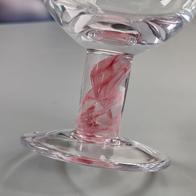 ποιότητας Μεξικάνικο Confetti Design Έλεγκτα Κύπελλα Νερού Luxury Hand Blown Confetti Cocktails Glass Cups Ρομαντικό Λεπτό Κλαδί Κύπελλα κρασιού εργοστάσιο