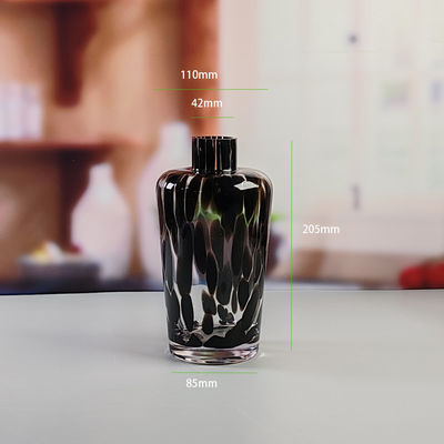 ποιότητας Χειροποίητο Αμπερό γυάλινο βάζο Σύγχρονο μοναδικό βάζο για το τραπέζι Κεντρικό σημείο Διακοσμητικά βάζα λουλουδιών για το σπίτι γραφείο γάμο ((S μέγεθος) εργοστάσιο