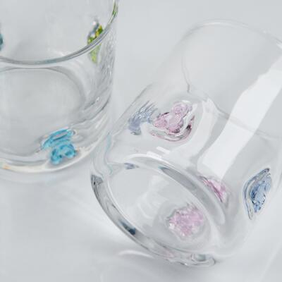 ποιότητας Γυάλινο Κουπάκι Gummy Bear Φυσητό στο Χέρι, 400ml Διαφανές Ποτήρι με Χαριτωμένο Πολύχρωμο Αρκουδάκι, Διασκεδαστικό Ποτήρι ουίσκι ή χυμού για Παιδιά και Ενήλικες, Χαριτωμένο Δώρο για Μπαρ εργοστάσιο