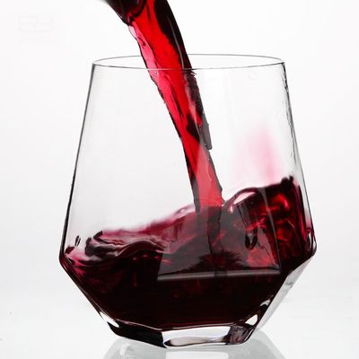 ποιότητας Διαμαντένιο Γεωμετρικό Χρυσό Πέρασμα Κρυστάλλινα γυάλινα καφέ, γυάλινα ποτήρια εργοστάσιο