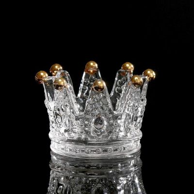 ποιότητας Κλασικά Κράτη κεριών Crown Clear Glass εργοστάσιο