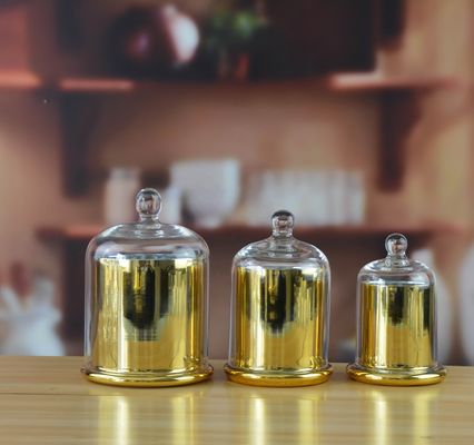 ποιότητας Κρατητές κεριών από γυαλί παγωμένο, Κρατητές κεριών από γυαλί κύλινδρο για διακόσμηση γιορτών εργοστάσιο