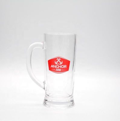 ποιότητας Προώθηση 21 Oz μπύρα γυαλί Stein με χρώμα Decal εργοστάσιο