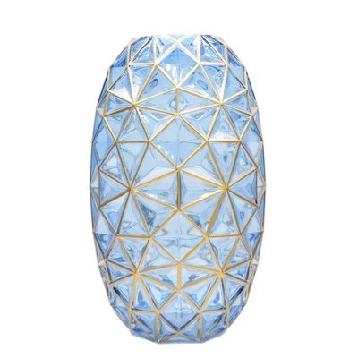 ποιότητας Δημιουργικό χειρογραφικό διακοσμητικό γυάλινο βάζο για γάμο εργοστάσιο