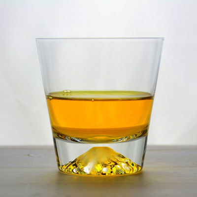 ποιότητας Με βαρύ βάθος διαφανές χειροποίητο ποτήρι ουίσκι για πάρτι εργοστάσιο