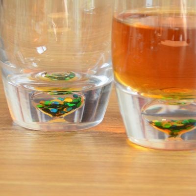 ποιότητας Κρυστάλλινα ποτήρια ουίσκι με βαρύ πάτωμα εργοστάσιο