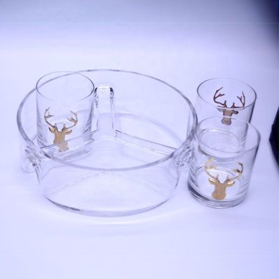 ποιότητας Χειροποίητο πιάτο φρούτων γυαλιού εργοστάσιο