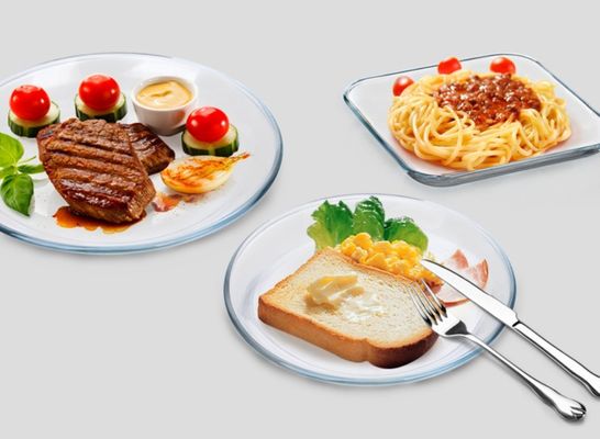 ποιότητας Ζεσταίνεστες βοροσιλικωτικές στρογγυλές πλάκες φόρτισης για μικροκύματα εργοστάσιο