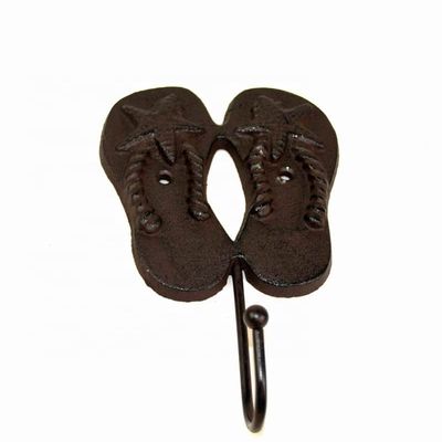 ποιότητας Οικιακή διακόσμηση Σφυρηλατημένο σιδηρούνιες γάντζες για παλτό Χειροτεχνίες χυτοσιδήρου εργοστάσιο