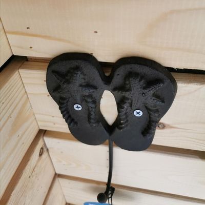 ποιότητας Οικιακή διακόσμηση Σφυρηλατημένο σιδηρούνιες γάντζες για παλτό Χειροτεχνίες χυτοσιδήρου εργοστάσιο