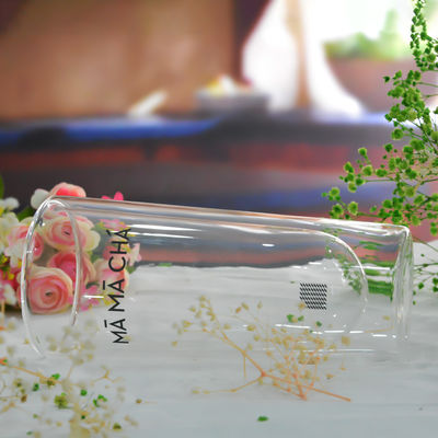 ποιότητας Δύο τοίχοι ανθεκτικό στη θερμότητα στρογγυλό ψηλό γυαλί εργοστάσιο