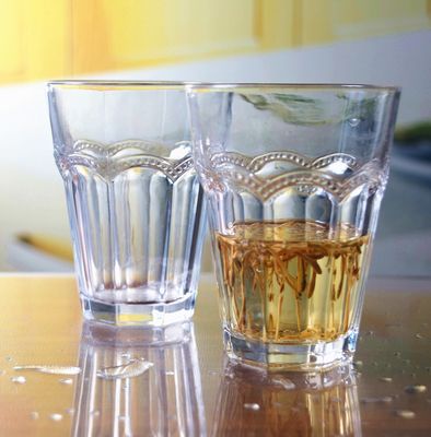 ποιότητας Χωρίς στέλεχος ανάγλυφη πολλαπλή αγγειοειδής 10 Oz γυάλινη tumbler εργοστάσιο