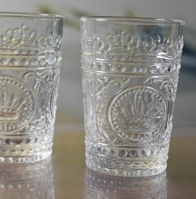 ποιότητας 8oz Crown Design Εμφυτογραφημένα ποτήρια Tumbler εργοστάσιο