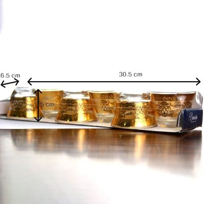 ποιότητας Υψηλής ποιότητας πολυτελή χρυσάφι Decal διακοσμημένο Tumbler ποτήρια εργοστάσιο