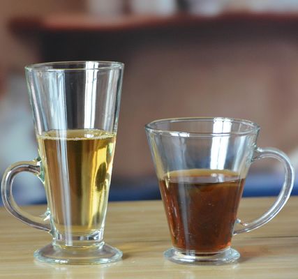 ποιότητας Ιρλανδικό στυλ μηχανή έκανε Κρυστάλλινο Ουίσκι Tumblers με λαβή εργοστάσιο