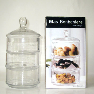 ποιότητας Χειροβολημένα 3 στρώματα στοιβάσιμα δοχεία αποθήκευσης με καπάκια εργοστάσιο