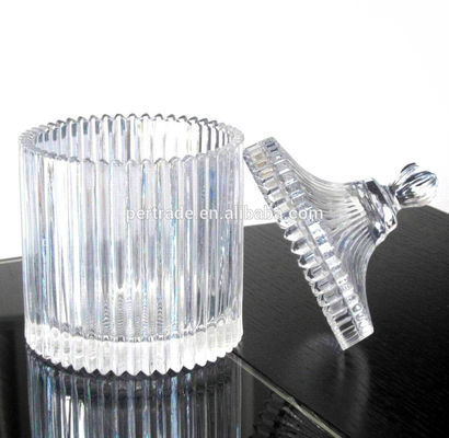 ποιότητας Σπίτι Εκκωδικοποιημένες λωρίδες Μεγάλο γυάλινο δοχείο με καπάκι εργοστάσιο