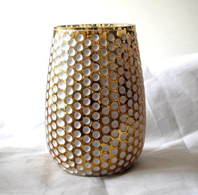 ποιότητας 3 Μεγέθους Ασημένιο χρώμα σχήμα αυγού Κεραμίδια γυαλιού εργοστάσιο