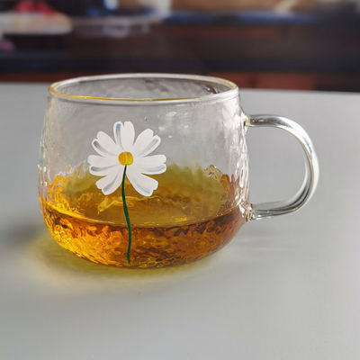 ποιότητας Borosilicate σφυρηλατημένη υφή Tumbler ποτήρια με χρυσό πέλμα εργοστάσιο