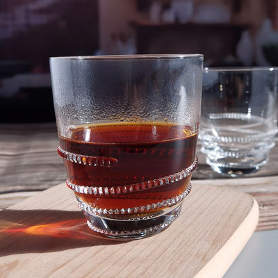 ποιότητας Δημιουργικό σχοινί κάνναβης περιστρεφόμενο Tumbler ποτήρια χωρίς μόλυβδο εργοστάσιο